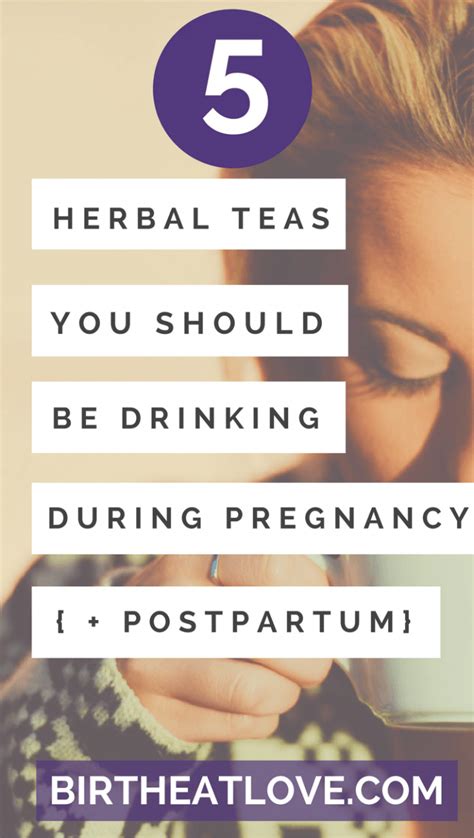 5 Herbal Teas You Should Be Drinking During Pregnancy And Postpartum