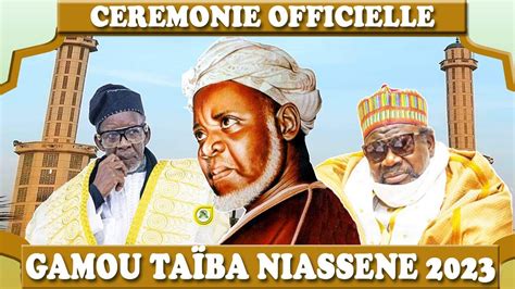 En Direct Ceremonie Officielle Gamou Ta Ba Niassene Edition