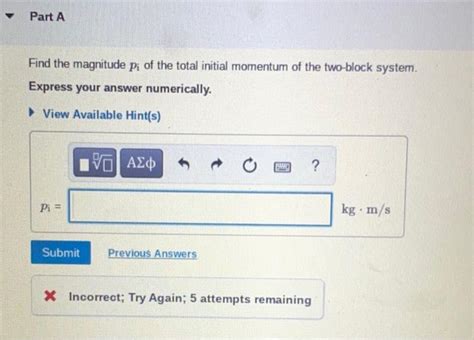 Solved Block 1 Of Mass M1 3 10 Kg Moves Along A