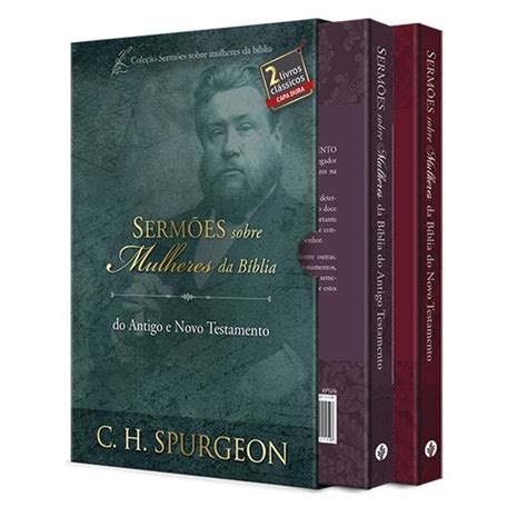 Livro Box Sermões de Spurgeon sobre Mulheres da Bíblia Estudos