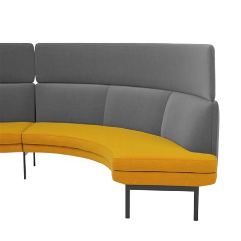 Office Curved Modular Sofa 3d Model Cgtrader