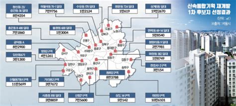 종합 신속통합기획 적용 재개발 후보지 21곳 선정도시재생지역 4곳도 포함 이투데이