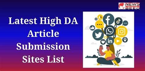 Free Instant Approval Article Submission Sites List