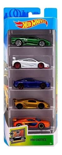 Carrinhos Hot Wheels Pacote 5 Carros Hw Exotics Fkt62 MercadoLivre