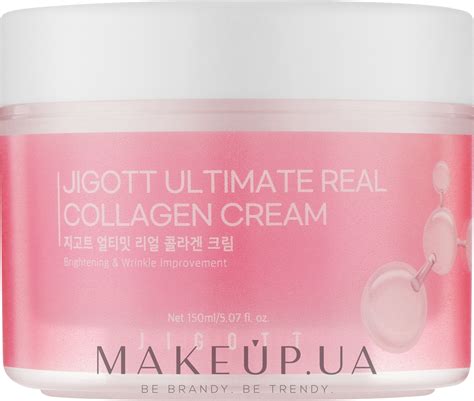 Jigott Ultimate Real Collagen Cream - Увлажняющий крем для лица с ...