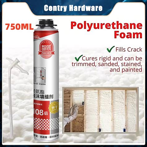 750ml Polyurethane Foam Pu Foam Spray Sealant Filling Crack Agent Tape