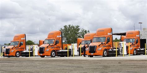 Schneider Opens California Electric Truck Charging Depot