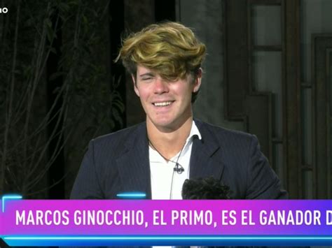 Clarín Quién es Marcos Ginocchio el campeón de Gran Hermano qué ganó