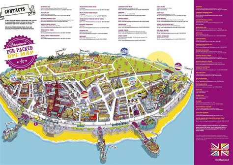 Blackpool Map - Resort & Attractions Map for Visit Blackpool ...