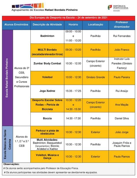 AERBP EDUCAÇÃO FÍSICA DIA EUROPEU DO DESPORTO NA ESCOLA AERBP