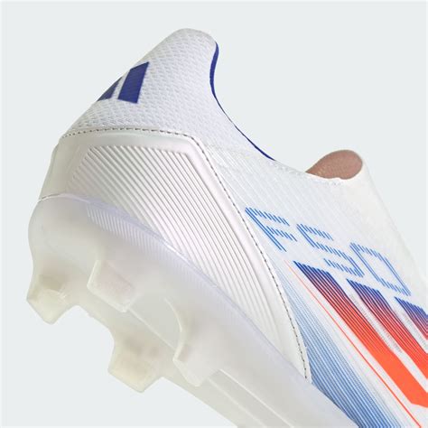 Adidas F50 League Laceless Firm Multi Ground Boots White Adidas Uae