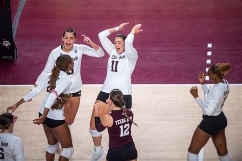 Texas A&M volleyball team embracing underdog role in NCAA Tournament ...