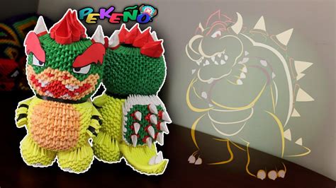 Bowser D Origami Peke O Manualidades Origami D Origami