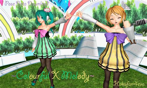 Mmd Project Diva Colourful X Melody Dl By Hakufan4eva On Deviantart