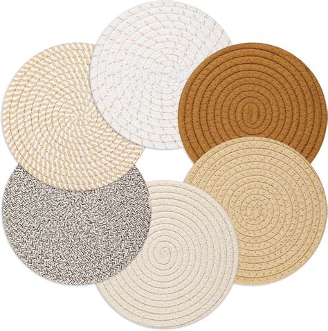 SUSWIM Trivets For Hot Dishes Hot Pots And Pans Heat Resistant Hot Pads Pot Holders For