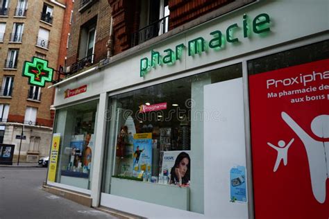 Pharmacy Store In Paris France Editorial Stock Image Image Of 2022