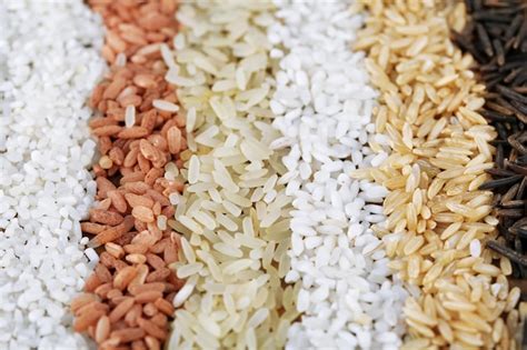 Premium Photo Different Types Of Rice Close Up