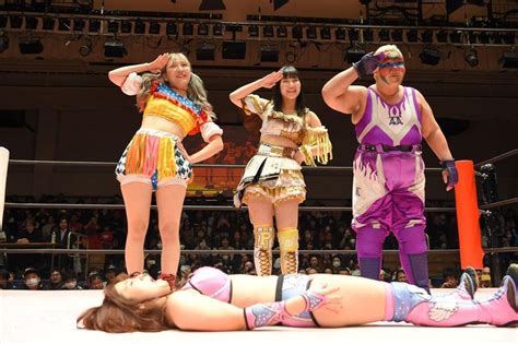 【週刊プロレスmobile】週モバ写真館『祝・初勝利！おやすみエクスプレスと歩んだらくの2年間（東京女子）』～らく／東京女子20年1月4日後楽園～