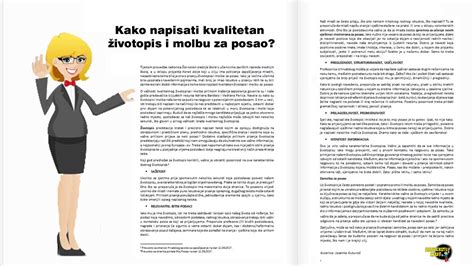 Kako Napisati Kvalitetan životopis I Molbu Za Posao Ambidekster Klub