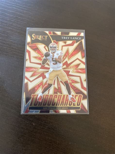 Panini Select Trey Lance Turbocharged Insert Rc Rookie Ers Tur