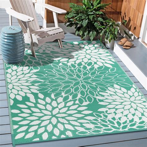 Amazon Anidaroel Outdoor Rugs 4x6ft For Patios Clearance