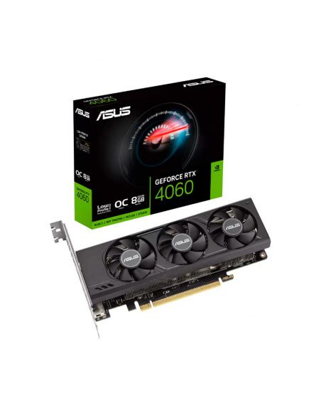 Asus Geforce Rtx 4060 Lp Brk Oc Edition 8gb Gddr6 Tarjeta Gráfica