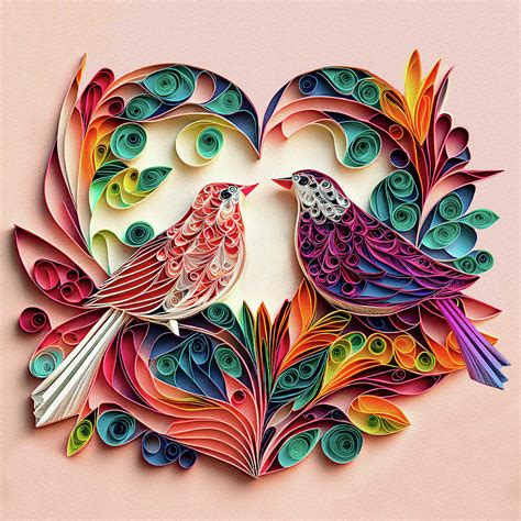 Quilling Designs Birds