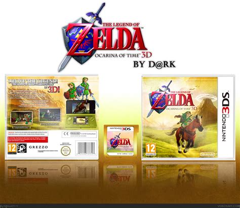 The Legend Of Zelda Ocarina Of Time D Nintendo Ds Box Art Cover By D Rk