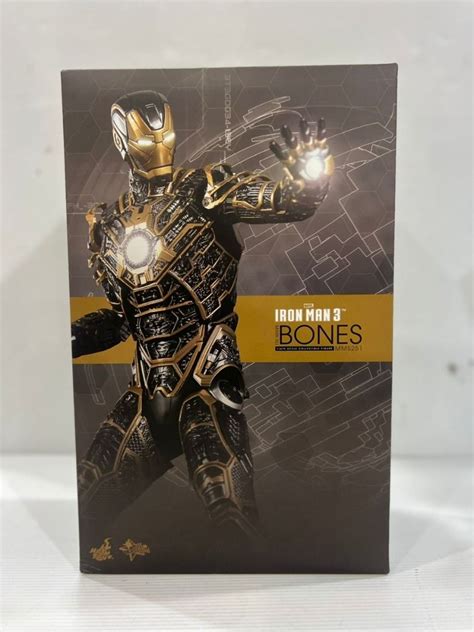 HOT TOYS MMS251 IRON MAN 3 BONES MARK XLI 1 6TH SCALE COLLECTIBLE FIGURE Hobbies Toys Toys