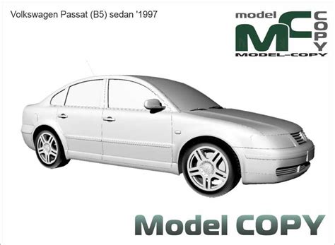 Volkswagen Passat B5 Sedan 1997 3d Model 63404 Model Copy Default