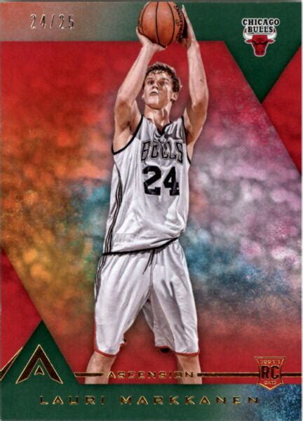 Panini Ascension Rookie Base Green Shooting Lauri