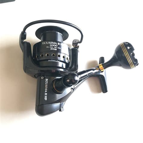 Reel Ryobi Ecusima III HP 2000 3000 4000 6000 8000 Power handle ...