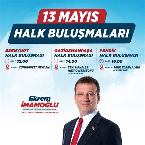 H Lya Erge On Twitter Rt Ekrem Imamoglu Bug N De Esenyurtta