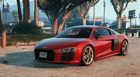 Audi R8 V10 2015 For Gta 5