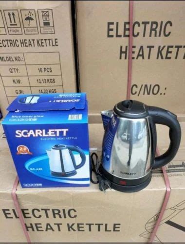 Stainless Steel Scarlett Electric Kettle At Rs 260 Piece Stainless