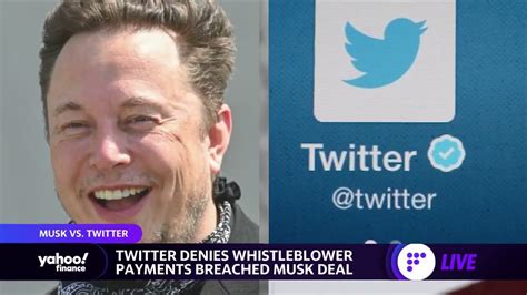 Twitter Denies Elon Musks Arguments Whistleblower Claims Breach