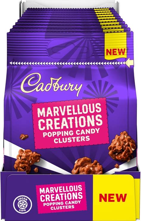 Cadbury Marvellous Creations Popping Candy Clusters 110g Pack Of 10