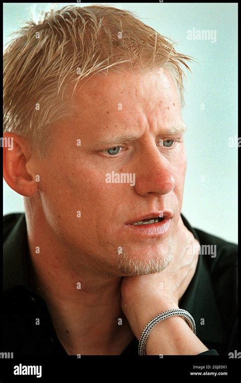 Peter Schmeichel, Denmark goalkeeper Stock Photo - Alamy