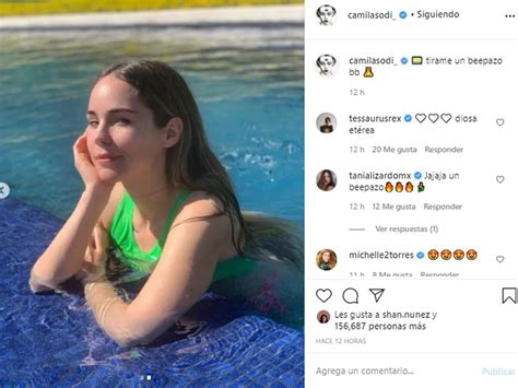 Las Fotos De Camila Sodi Que Causaron Euforia En Instagram En Bikini Y Con Una Imagen Juvenil