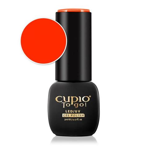 Cupio Gellack Uv Lack F R Nageldesign Baby Flame Scarlet Cupio Nails