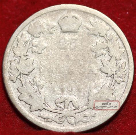 Canada Cents Silver Foreign Coin S H