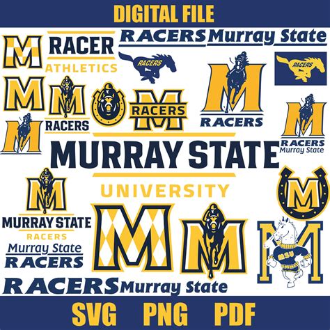 Murray State SVG, University SVG, Racers SVG, Game Day, Basketball