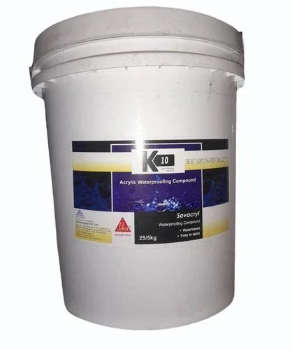 Acrylic Waterproofing Compound 10 L Black At Rs 30 Kg In Chapra ID