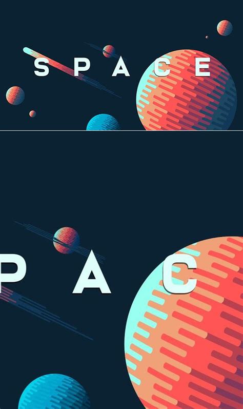 How To Create Space Illustration Background In Adobe Illustrator