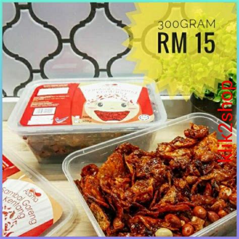 Kerepek Sambal Kentang Azama Viral 300gram Sambal Sedap Shopee Malaysia