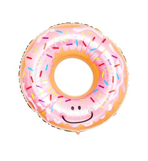 Donut Balloon Giant Inch Donut Mylar Balloon Donut Etsy