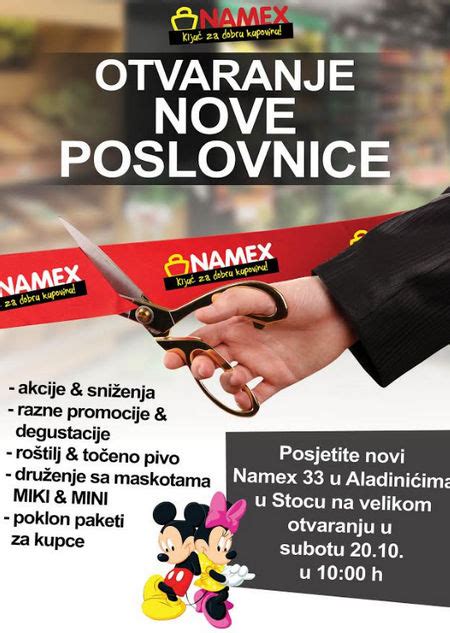 Namex Otvara Novu Poslovnicu U Stocu Stolac Co