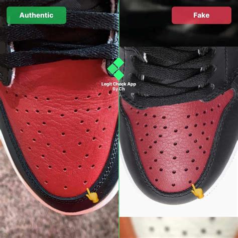 How To Spot Fake Air Jordan Bred Toe