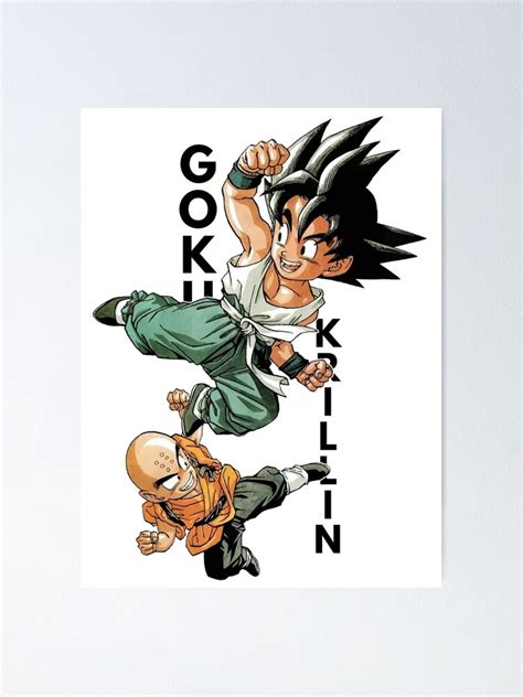 "Goku & Krillin | Training | Dragon Ball" Poster for Sale by ...