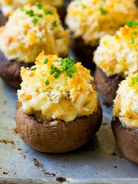 Crab-Stuffed Mushrooms - The Ultimate Seafood Appetizer! - CulinaryPick